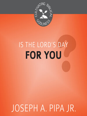 cover image of Is the Lord's Day For You?